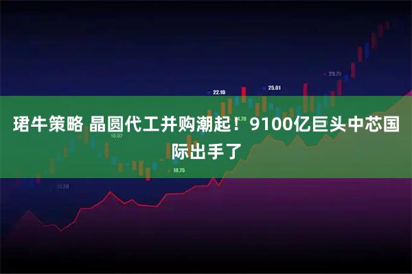 珺牛策略 晶圆代工并购潮起！9100亿巨头中芯国际出手了